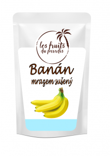 Tranches de banane lyophilisées 40 g