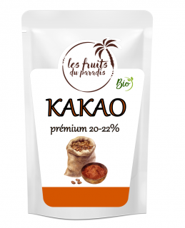 Kakaový prášok 20-22 % BIO  1 kg