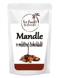 Milk chocolate covered almonds 100 g