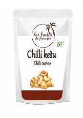 Organic cashew roasted salted with chilli 200 g