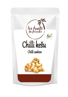 Kešu pražené solené s chilli BIO 500 g