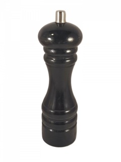 Wooden spice grinder black
