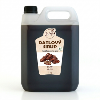 Datlový sirup Bio 3 kg