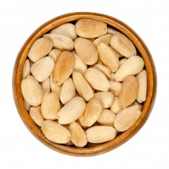 Blanšírované pražené mandle BIO 1 kg