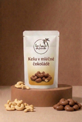 Kešu oriešky v mliečnej čokoláde  200 g