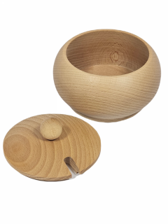 Drevená cukornička 