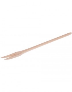 Drevená vidlička s 2 zubami