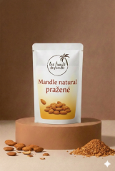 Almonds natural roasted CZ 200 g