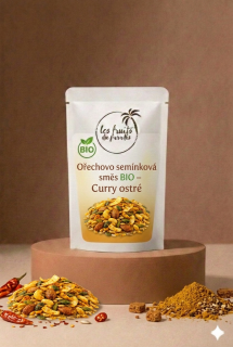 Nut and seed mixture - Curry sharp BIO 300 g