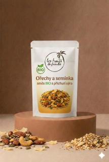 Organic nut and seed mix with cheese flavour 300 g