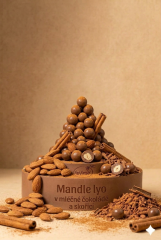 Amandes grillées naturel au chocolat au lait et de la cannelle 5 kg