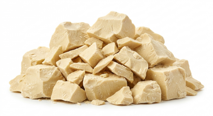 Organic cocoa butter deodorized chunks 25 kg