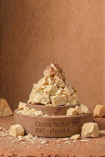Kakaobutter desodoriert Stückchen BIO 25 kg