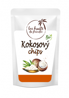 Organic unsweetened coconut chips RAW 1 kg