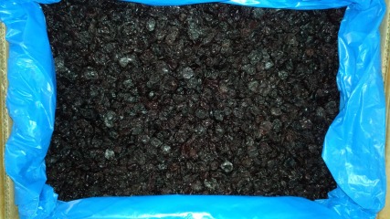 Organic unsweetened stoneless sour cherries 8 kg