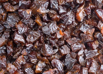 Organic plum cubes 10 kg