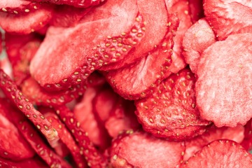 Organic Freeze-dried strawberry slices 8 kg