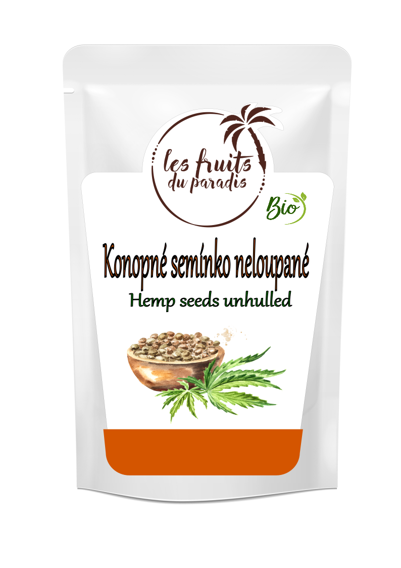 Konopné semienko nelúpané BIO 200 g