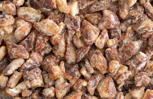 Organic diced dates in rice flour  5 kg