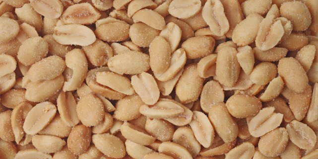Peanuts roasted salted 38/42  10 kg