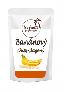 Organic sweetened banana chips 500 g