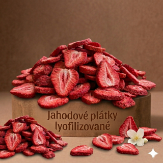 Gefriergetrocknete Erdbeerscheiben 8 kg