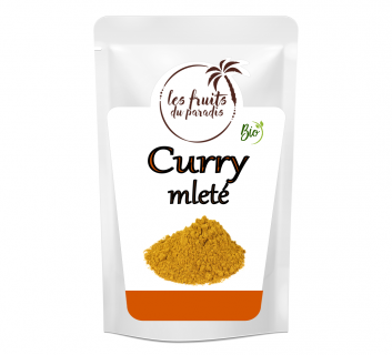Épices à curry moulu BIO 125 g