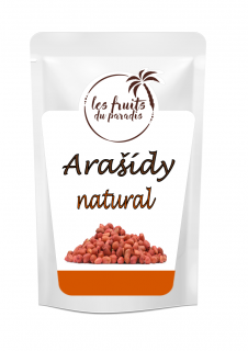 Arašídy nepražené nesolené 1 kg