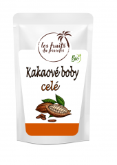 Kakaové boby celé RAW BIO  1 kg