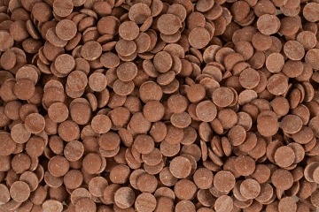 Organic dark chocolate drops 10 kg