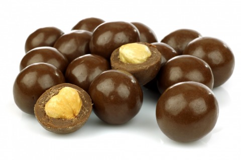 Lískové ořechy v hořké čokoládě 5 kg
