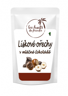 Lískové ořechy v mléčné čokoládě 500 g